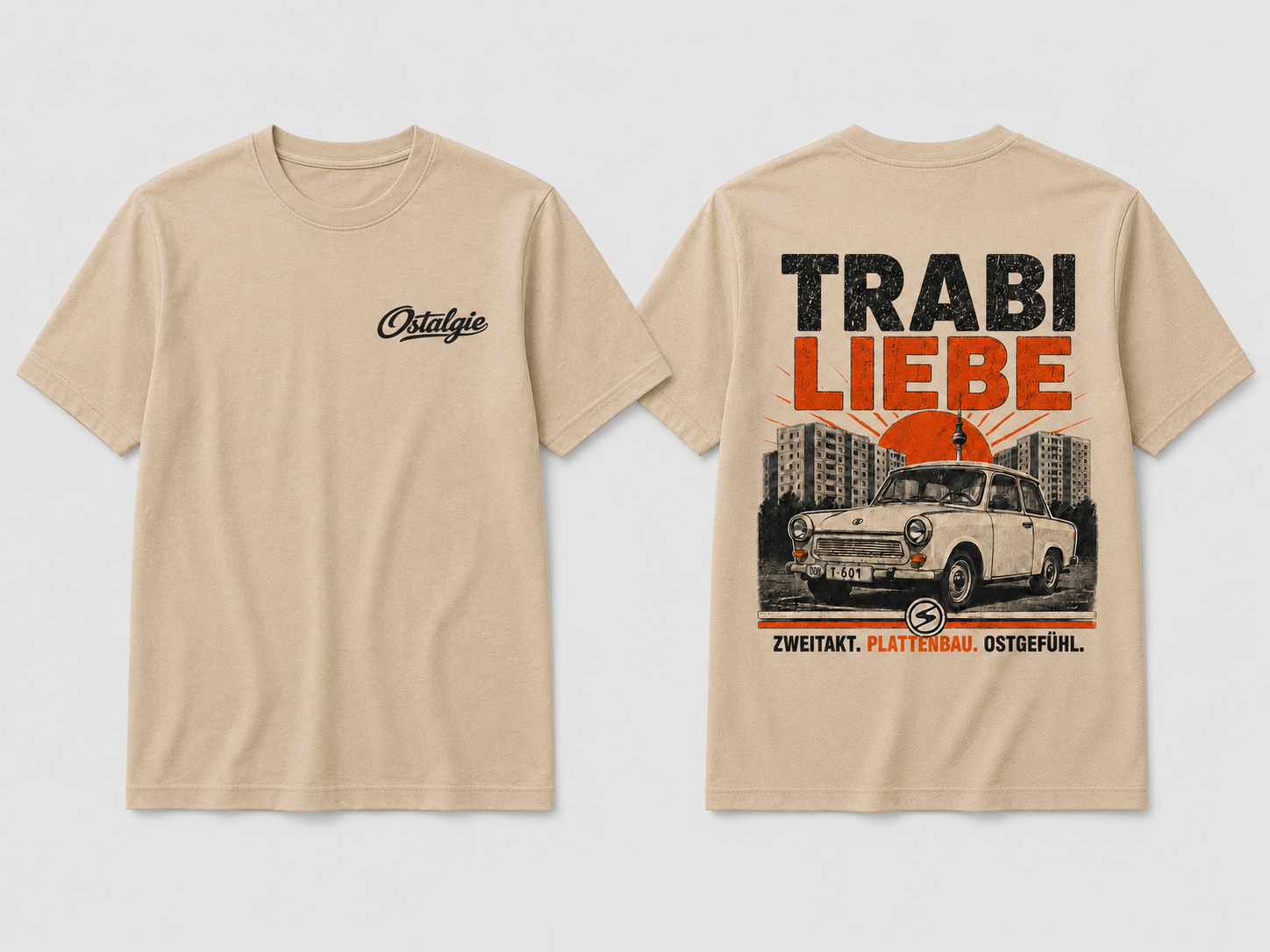 Trabi Liebe – Ostalgie Shirt