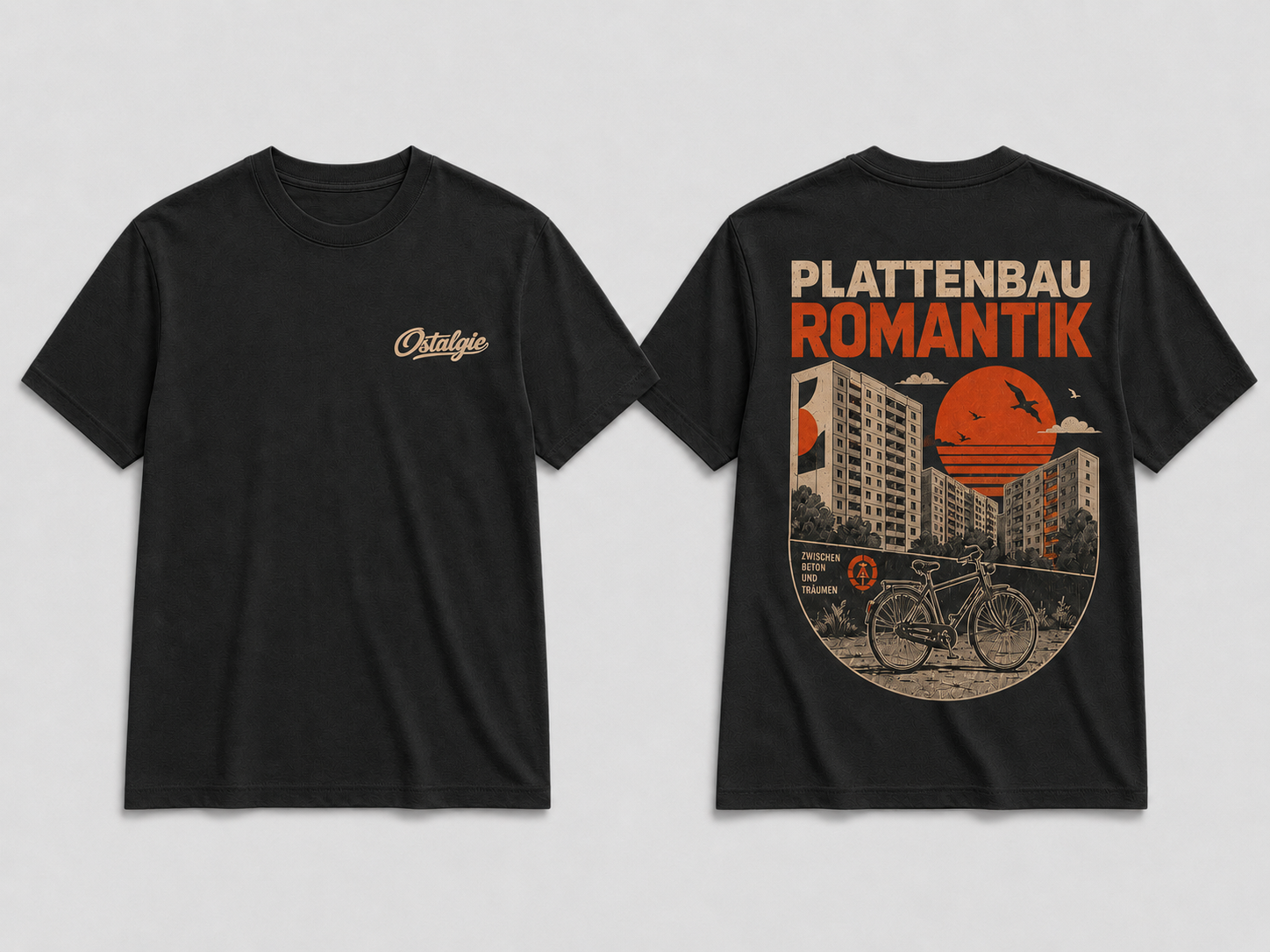 Plattenbau Romantik – Retro Shirt