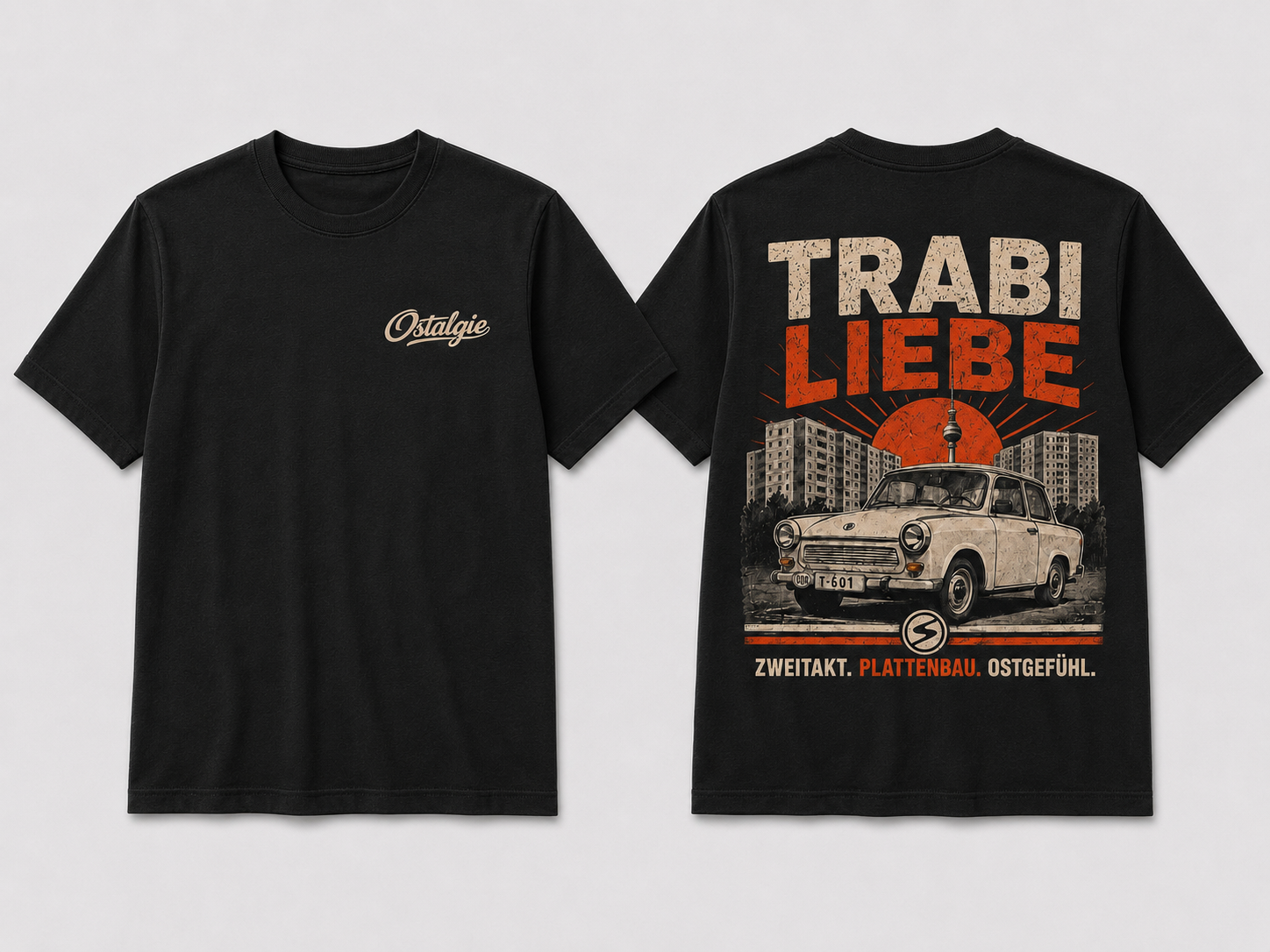 Trabi Liebe – Ostalgie Shirt